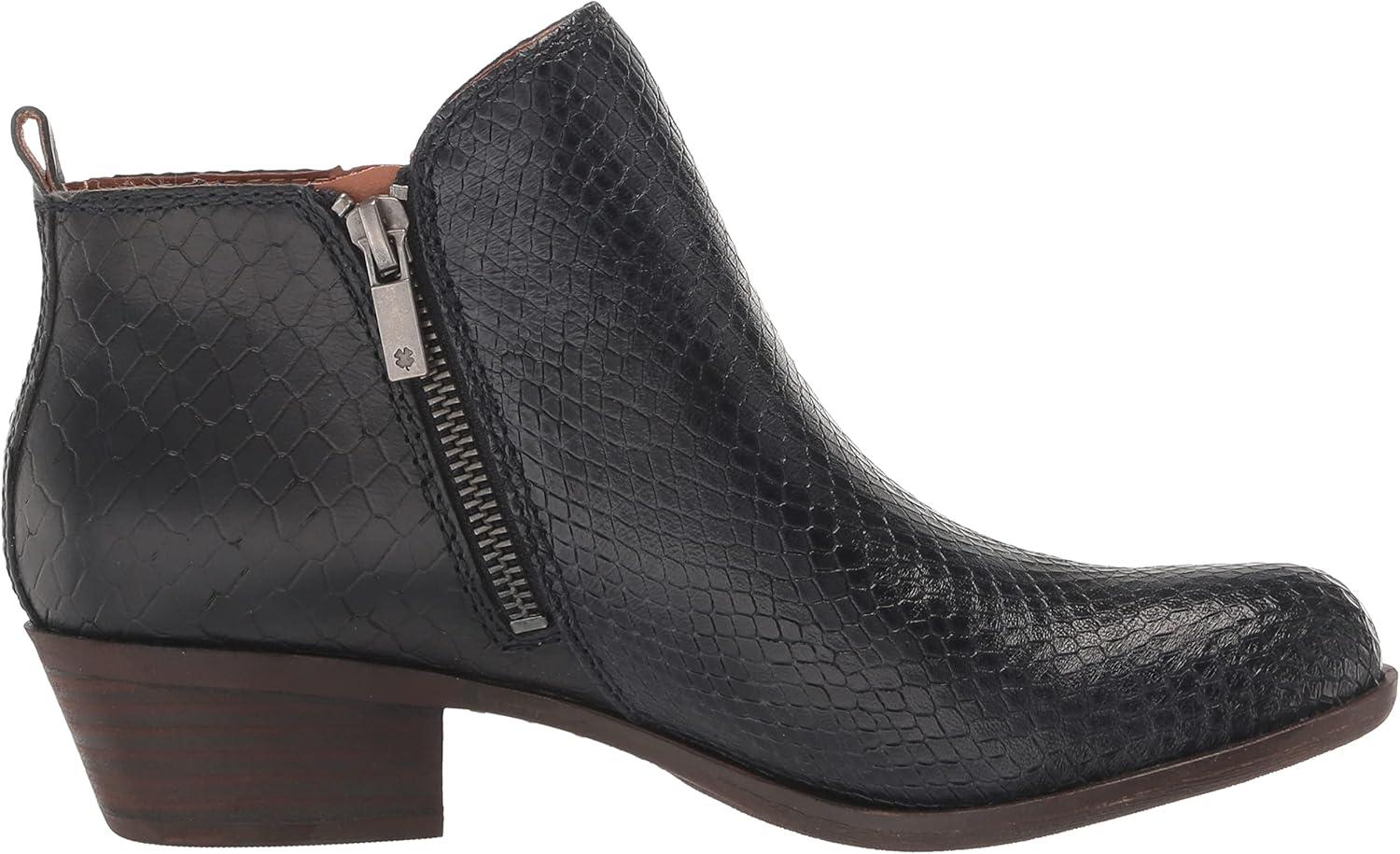 imageLucky Brand Womens Basel Ankle BootieNavy Blazer