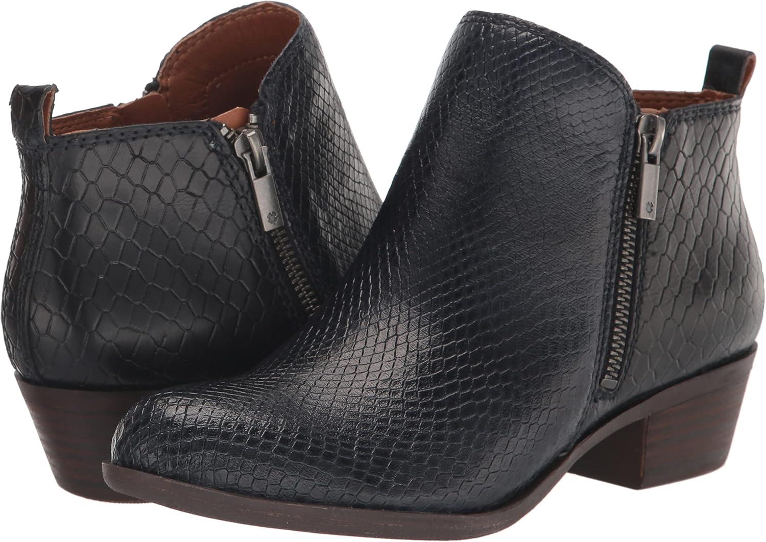 imageLucky Brand Womens Basel Ankle BootieNavy Blazer