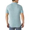 Lucky Brand Mens Linen Short Sleeve Button Up Shirt(Sagebrush Green)