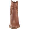Lucky Brand womens Aryleis Western Bootie(Cognac)