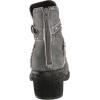 Lucky Brand womens Callam Studded Strap Bootie(Charcoal)