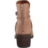Lucky Brand womens Callam Studded Strap Bootie(Latte)