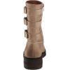 Lucky Brand womens Cheviss Motorcycle Boot(Silver Cloud)