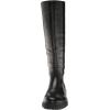 Lucky Brand womens Cirila Knee-high Lug Boot(Black)
