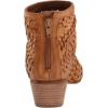 Lucky Brand womens Mofira Woven Peep Toe Bootie(Tan)