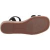 Lucky Brand womens Nasli Espadrille Wedge Sandal(Black)