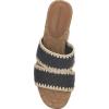 Lucky Brand womens Vickta(Black Woven)