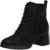 Lucky Brand womens Qiama Lace-up Bootie(Black)