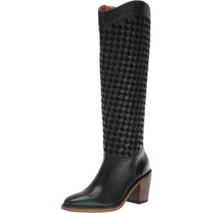 Lucky Brand womens Abeny Cut-out Knee-high Boot(Black)