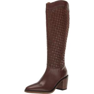Lucky Brand womens Abeny Cut-out Knee-high Boot(Chocolate)
