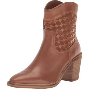 Lucky Brand womens Aryleis Western Bootie(Cognac)