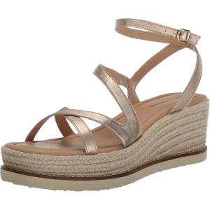 Lucky Brand womens Carolie Espadrille Wedge Sandal(Stardust)