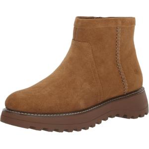 Lucky Brand womens Chameli Lug Bootie(Rich Saddle)
