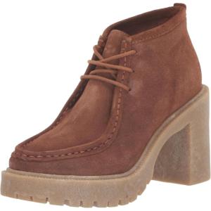 Lucky Brand womens Hollia Lace-up Bootie(Tan)