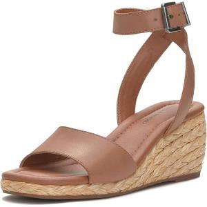 Lucky Brand womens Nalmo Espadrille Wedge Sandal(Latte)