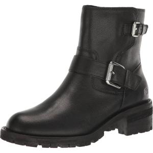 Lucky Brand womens Taini Motorcycle Bootie(Black)