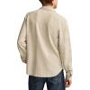 Lucky Brand Mens Brushed Long Sleeve Knit Shirting(Heather Grey)