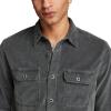 Lucky Brand Mens Corduroy Workshirt(Dark Slate)