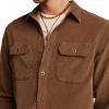 Lucky Brand Mens Corduroy Workshirt(Kangaroo)