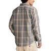 Lucky Brand Mens Vintage Dobby Twill Workshirt(Blue Multi)