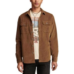Lucky Brand Mens Corduroy Workshirt(Kangaroo)