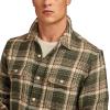 Lucky Brand Mens Herringbone Humboldt(Green Plaid)