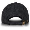 Lucky Brand unisex-adult Wool Embroidered Baseball Cap With Adjustable Straps for Men and Women (One Size Fits Most)(Clover – Grey)