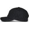 Lucky Brand unisex-adult Wool Embroidered Baseball Cap With Adjustable Straps for Men and Women (One Size Fits Most)(Clover – Grey)