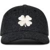 Lucky Brand unisex-adult Wool Embroidered Baseball Cap With Adjustable Straps for Men and Women (One Size Fits Most)(Clover – Grey)