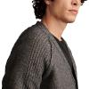 Lucky Brand Mens Easy Cardi(Gray Violet Marl)