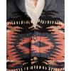 Lucky Brand Mens Southwest Shawl Cardigan(Denim Multi)