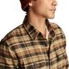 Lucky Brand mens Plaid Cloud Soft Flannel(Brown Multi)