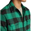 Lucky Brand mens Plaid Cloud Soft Flannel(Green Multi)