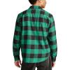 Lucky Brand mens Plaid Cloud Soft Flannel(Green Multi)
