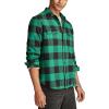Lucky Brand mens Plaid Cloud Soft Flannel(Green Multi)