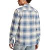 Lucky Brand mens Plaid Cloud Soft Flannel(Light Blue Multi)