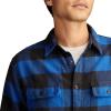 Lucky Brand mens Plaid Cloud Soft Flannel(Navy Multi)