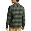 Lucky Brand mens Plaid Cloud Soft Flannel(Olive Multi)