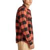 Lucky Brand mens Plaid Cloud Soft Flannel(Orange Multi)