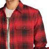 Lucky Brand mens Plaid Cloud Soft Flannel(Red Multi)
