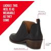 Lucky Brand Women’s Fayth Ankle Boot(Fossilized Leather)