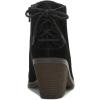 Lucky Brand womens Mikasi Lace-up Bootie(Black)