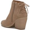 Lucky Brand womens Mikasi Lace-up Bootie(Tawny Brown)