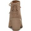 Lucky Brand womens Mikasi Lace-up Bootie(Tawny Brown)
