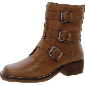 Lucky Brand Women’s Katriny Motorcycle Boot Ankle(Latte)