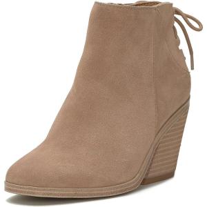 Lucky Brand womens Mikasi Lace-up Bootie(Tawny Brown)