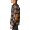 Lucky Brand Mens Buffalo Plaid Knit Shirt(Green Plaid)