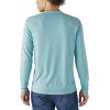 Lucky Brand Mens Venice Burnout Stripe Long Sleeve Notch Neck TeeVenice Burnout Stripe Long Sleeve Notch Neck Tee(Cameo Blue)