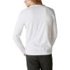 Lucky Brand Mens Venice Burnout Stripe Long Sleeve Notch Neck TeeVenice Burnout Stripe Long Sleeve Notch Neck Tee(Marshmallow)