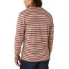 Lucky Brand Mens Venice Burnout Stripe Long Sleeve Notch Neck TeeVenice Burnout Stripe Long Sleeve Notch Neck Tee(Multi)